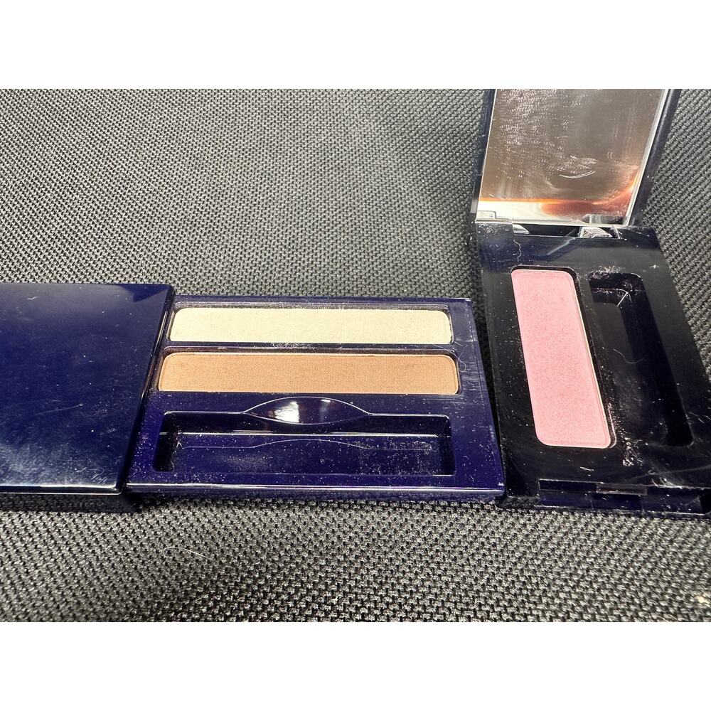 Estée Lauder 2-in1 Eyeshadow duo 01 Linen and Single Eyeshadow Ravishing Auburn